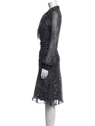 Diane von Furstenberg Silk Knee-Length Dress