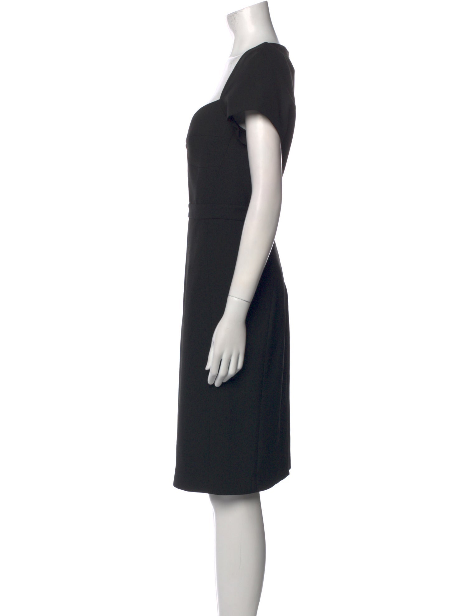 Diane von Furstenberg Square Neckline Knee-Length Dress