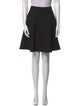 Diane von Furstenberg Pleated Accents Knee-Length Skirt