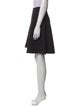 Diane von Furstenberg Pleated Accents Knee-Length Skirt