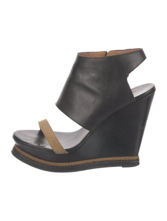 Diane von Furstenberg Leather Slingback Sandals