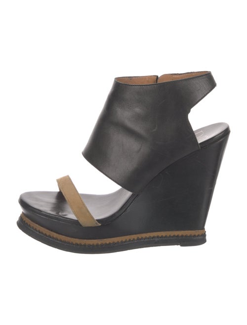 Diane von Furstenberg Leather Slingback Sandals