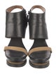 Diane von Furstenberg Leather Slingback Sandals