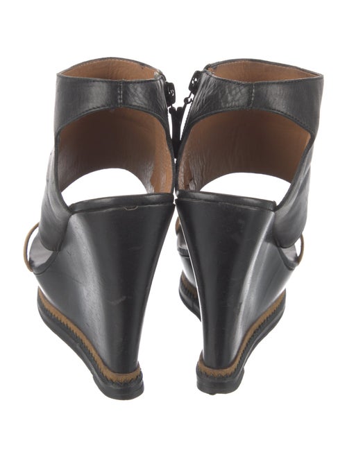 Diane von Furstenberg Leather Slingback Sandals