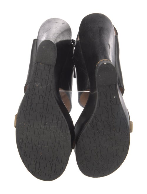 Diane von Furstenberg Leather Slingback Sandals