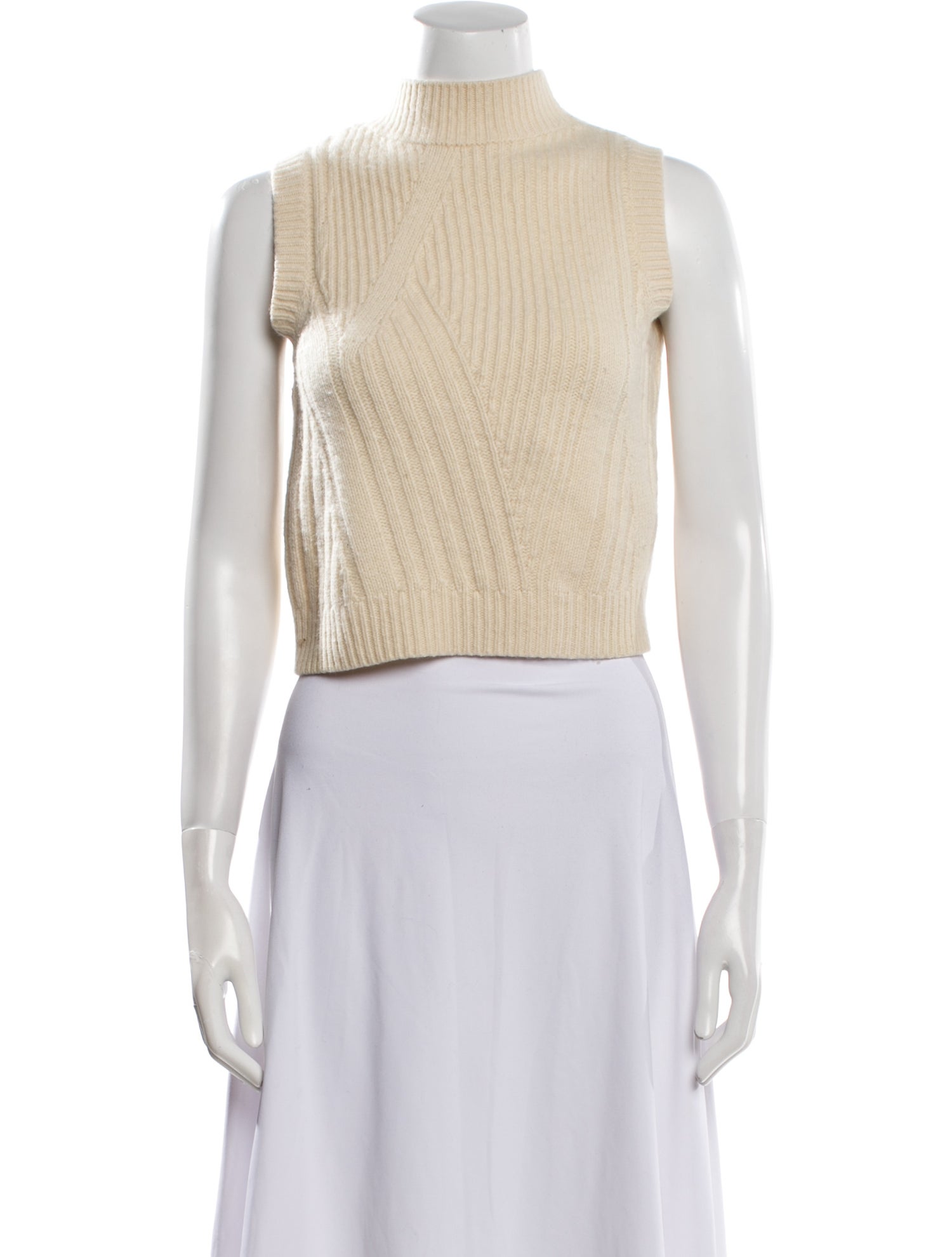 Diane von Furstenberg Wool Mock Neck Sweater