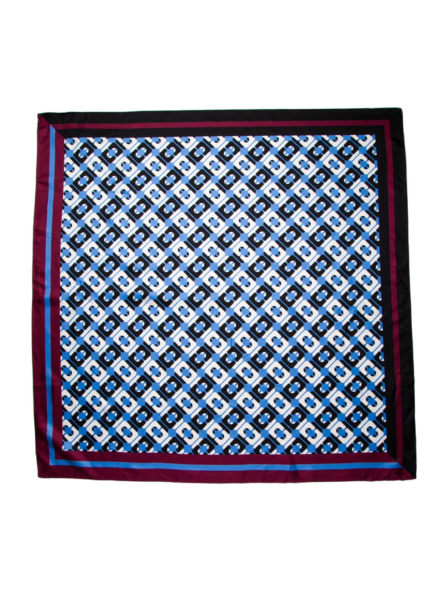 Diane von Furstenberg Silk Printed Scarf w/ Tags