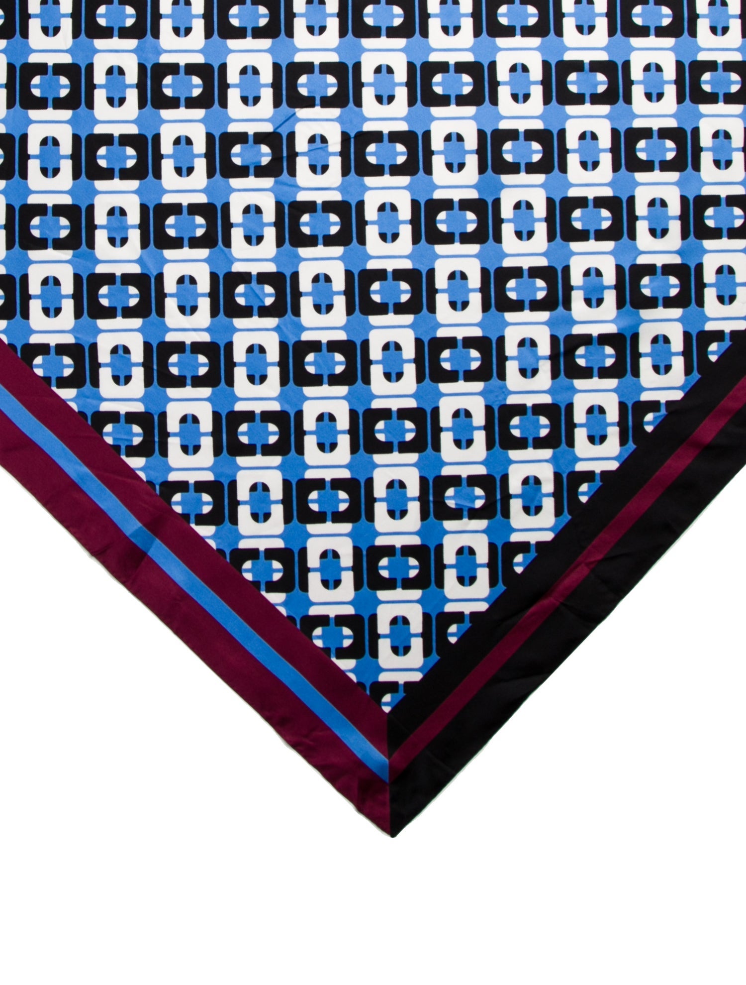 Diane von Furstenberg Silk Printed Scarf w/ Tags