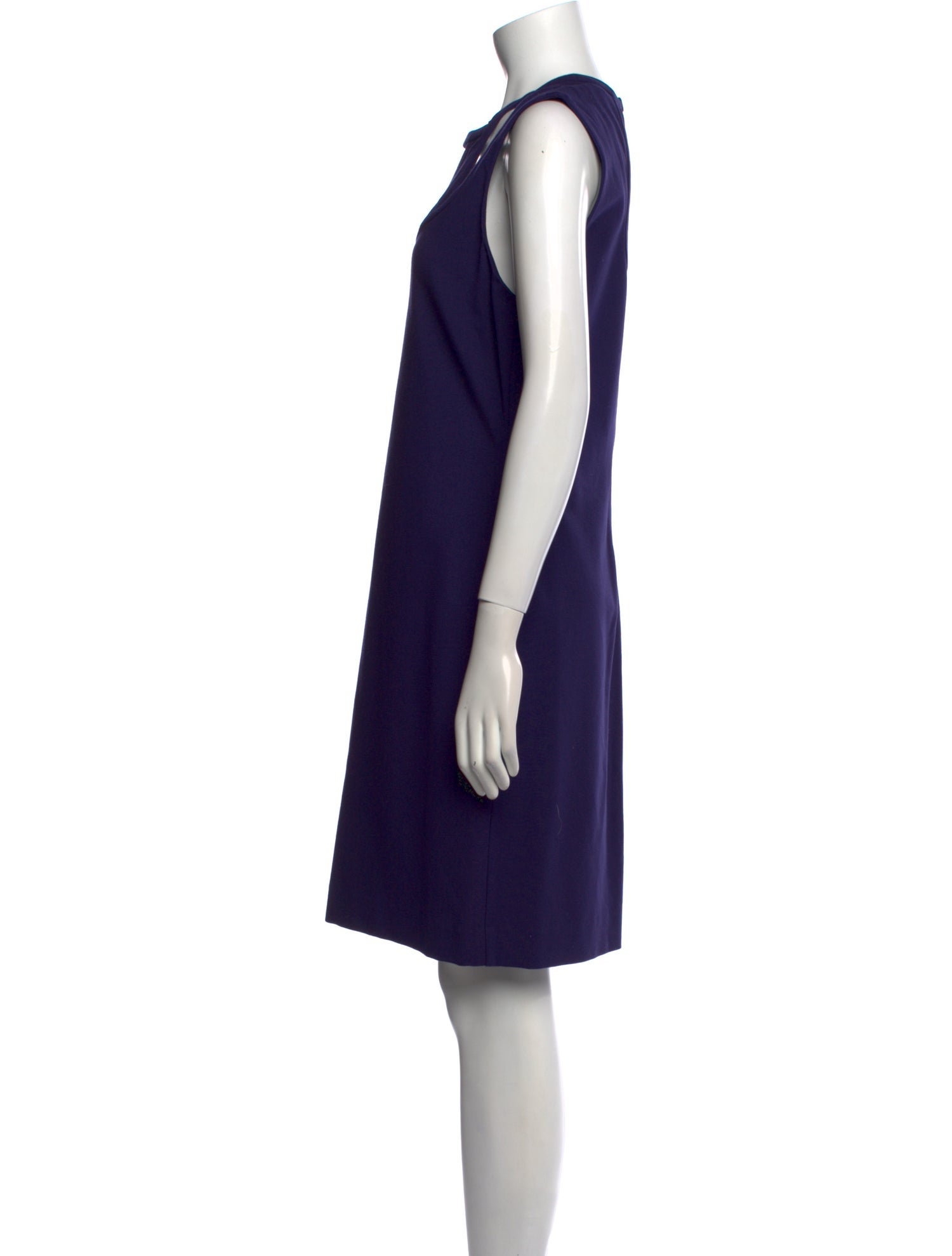 Diane von Furstenberg Scoop Neck Knee-Length Dress