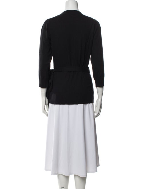 Diane von Furstenberg Silk V-Neck Sweater