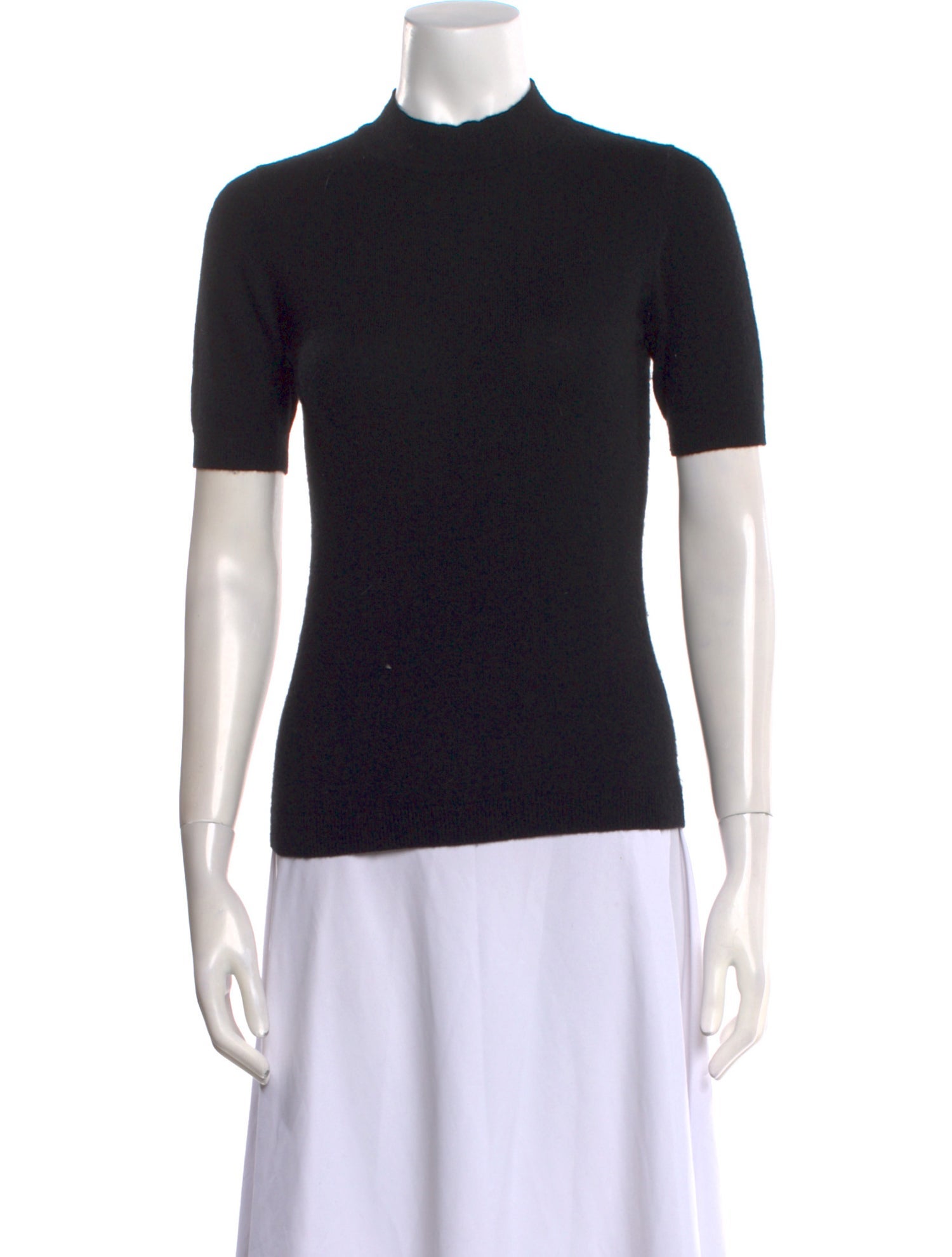 Diane von Furstenberg Cashmere Mock Neck Sweater