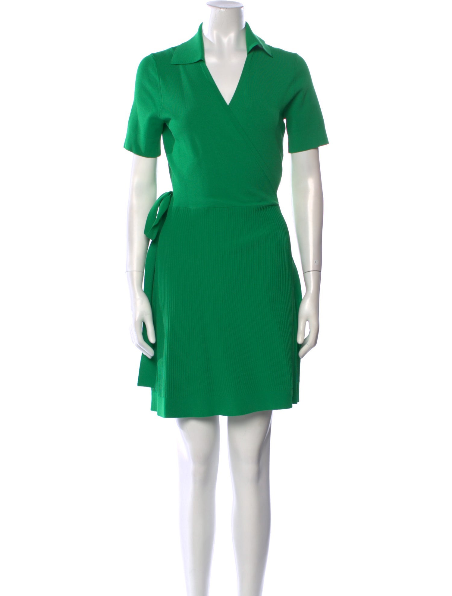 Diane von Furstenberg V-Neck Mini Dress