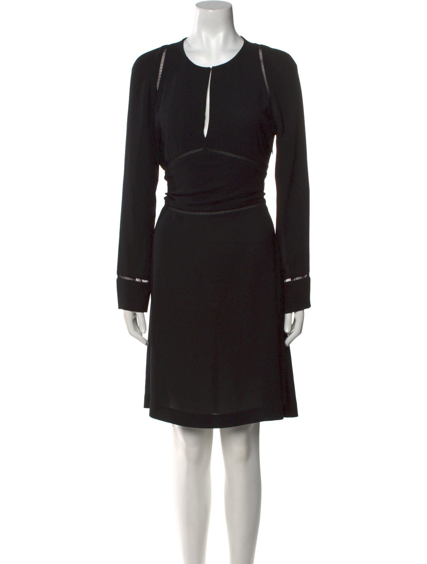Diane von Furstenberg Crew Neck Knee-Length Dress