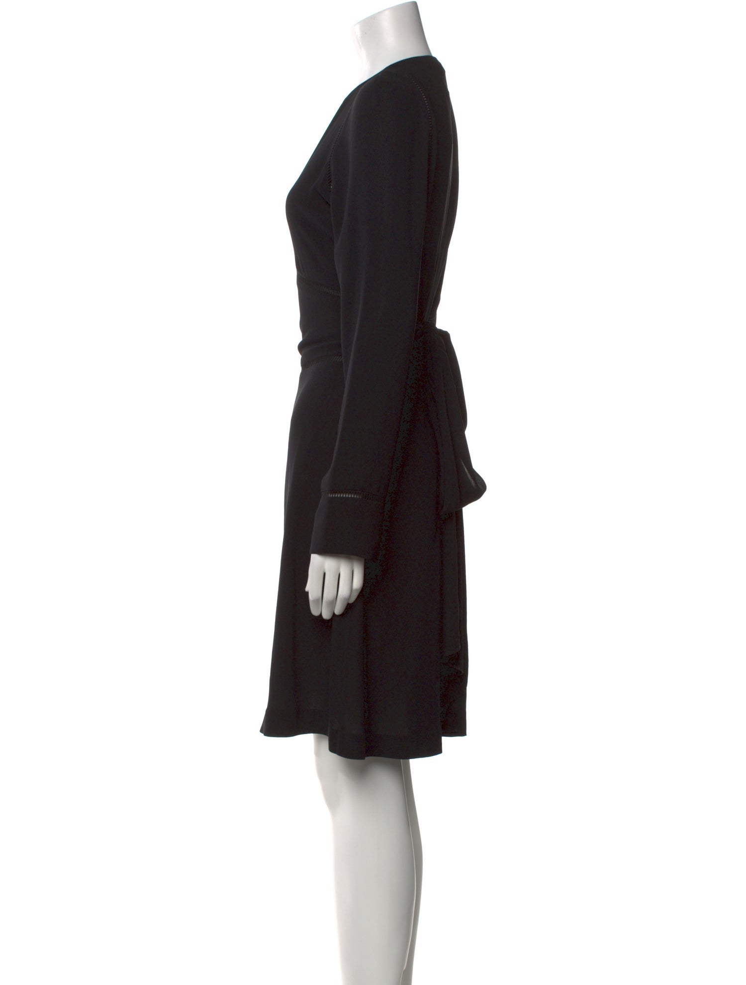 Diane von Furstenberg Crew Neck Knee-Length Dress