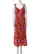 Diane von Furstenberg Printed Long Dress