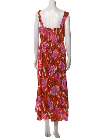 Diane von Furstenberg Printed Long Dress