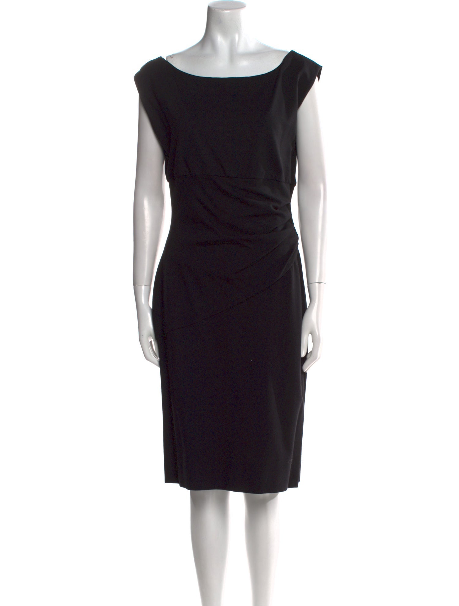 Diane von Furstenberg Bateau Neckline Knee-Length Dress