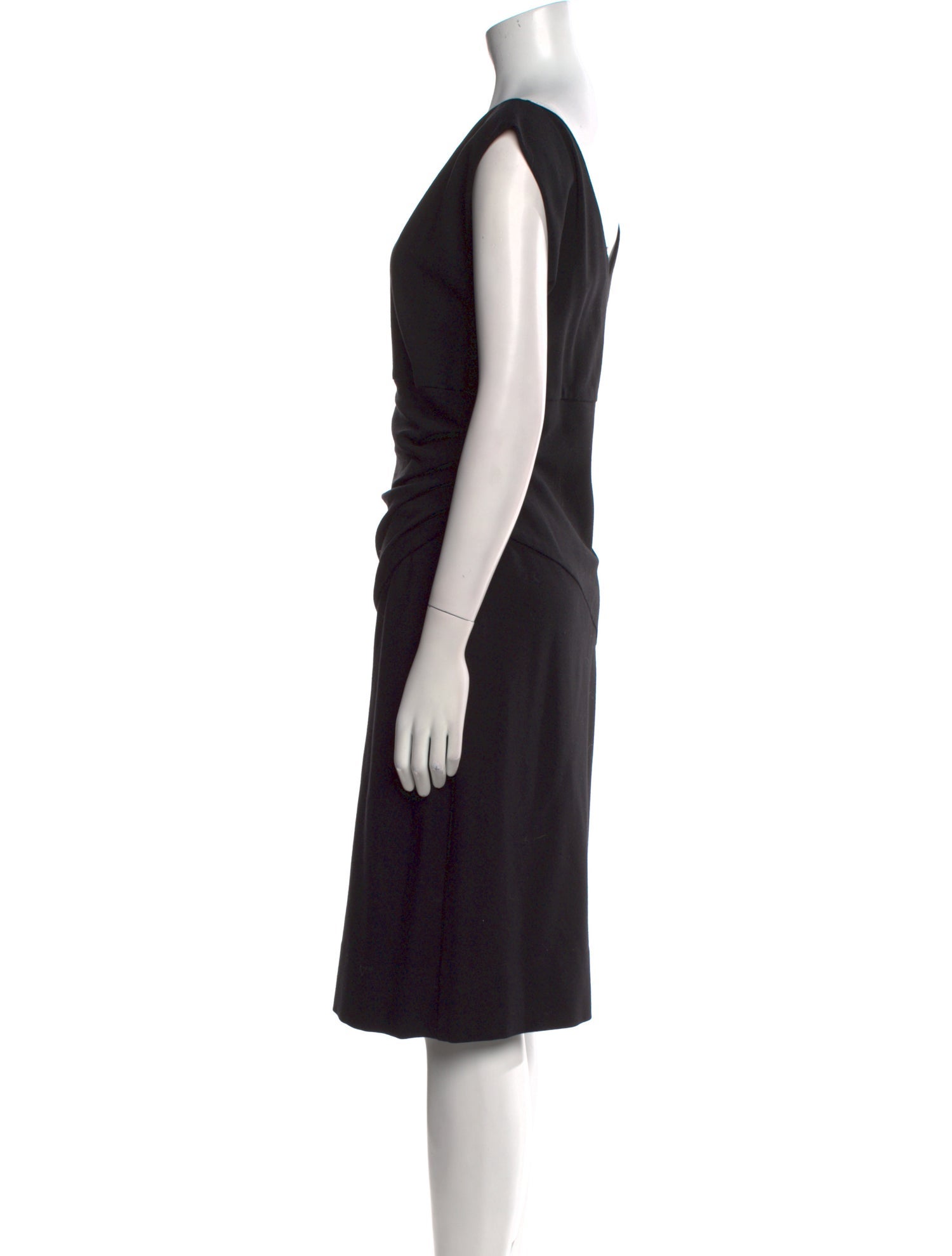 Diane von Furstenberg Bateau Neckline Knee-Length Dress