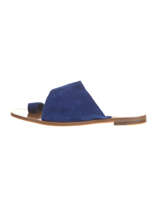 Diane von Furstenberg Suede Slides
