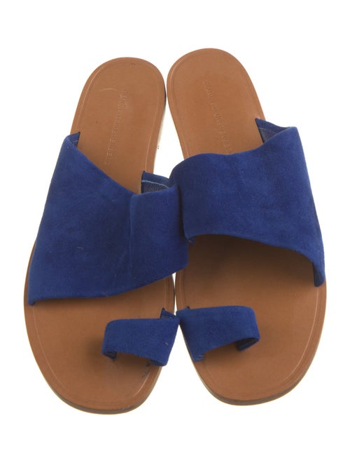 Diane von Furstenberg Suede Slides