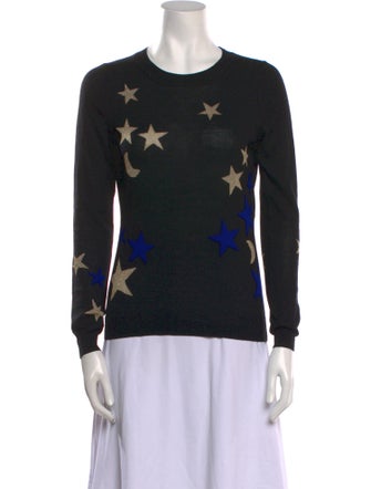 Diane von Furstenberg Wool Printed Sweater