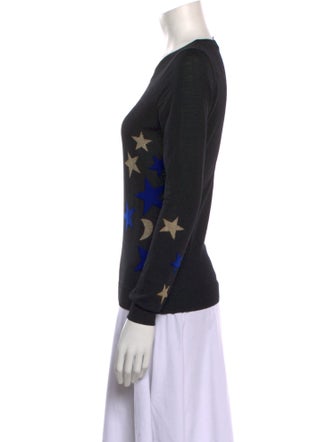 Diane von Furstenberg Wool Printed Sweater