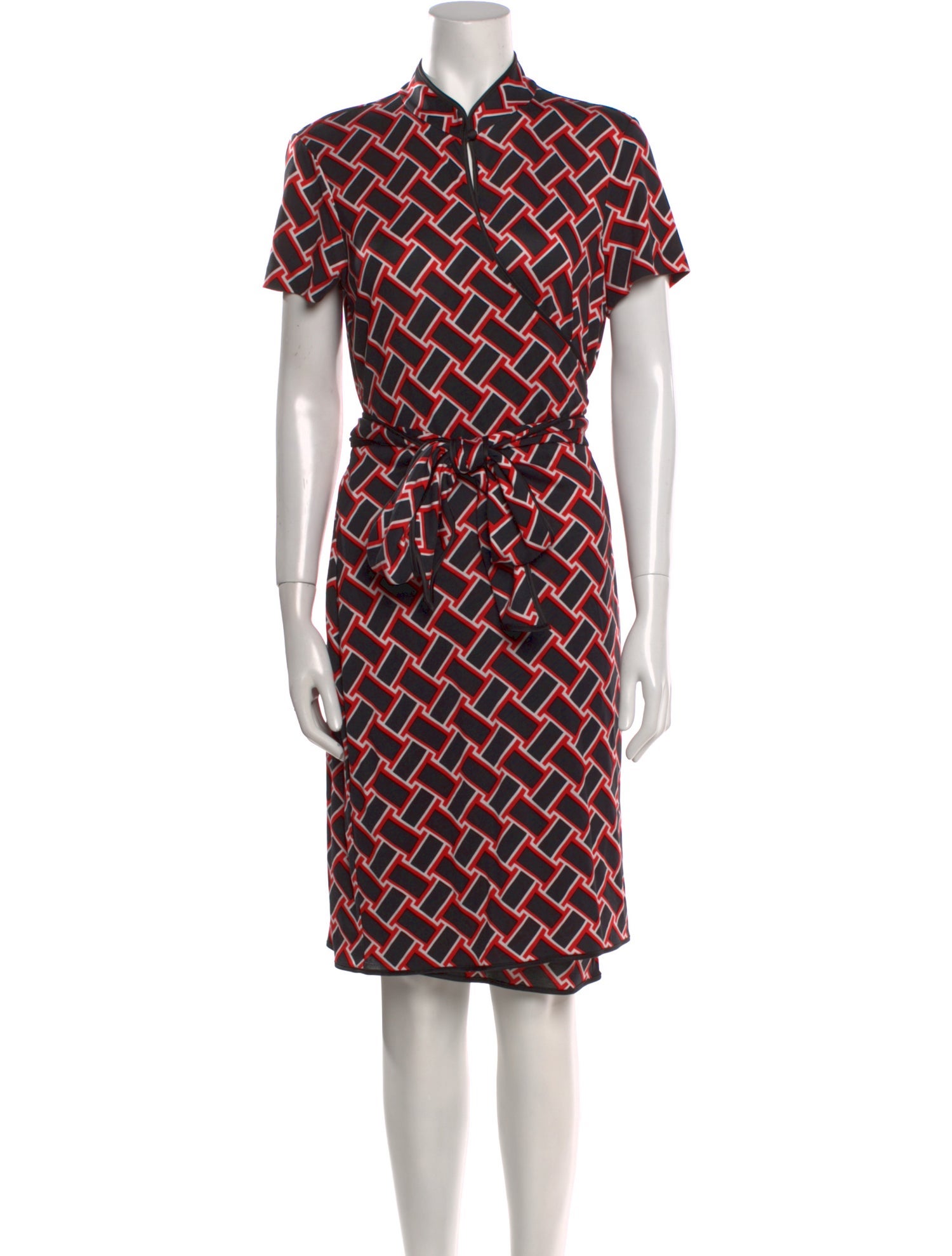 Diane von Furstenberg Silk Knee-Length Dress