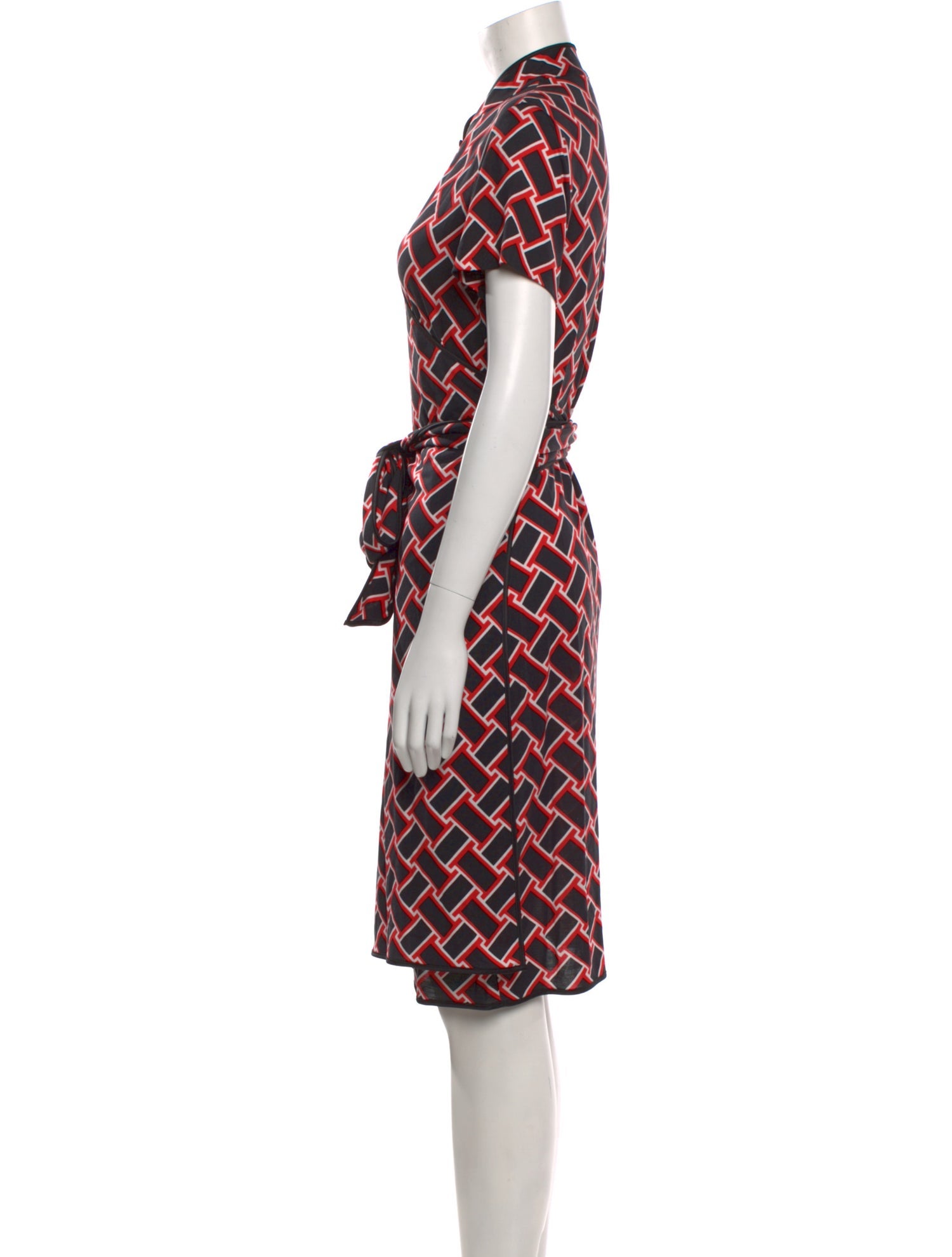 Diane von Furstenberg Silk Knee-Length Dress
