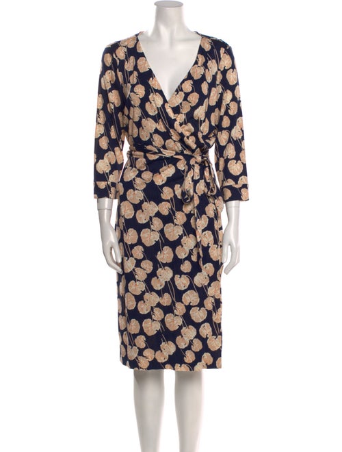 Diane von Furstenberg Silk Knee-Length Dress