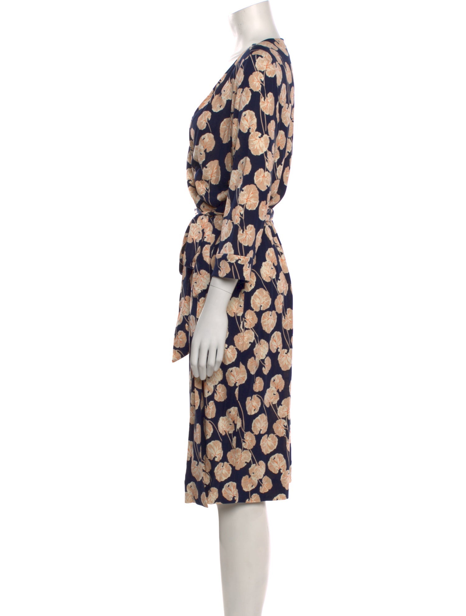 Diane von Furstenberg Silk Knee-Length Dress