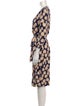 Diane von Furstenberg Silk Knee-Length Dress