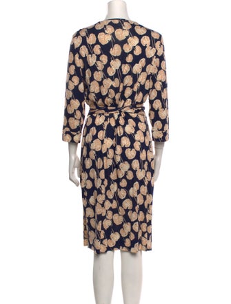 Diane von Furstenberg Silk Knee-Length Dress