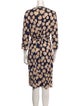 Diane von Furstenberg Silk Knee-Length Dress