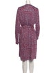 Diane von Furstenberg Silk Knee-Length Dress