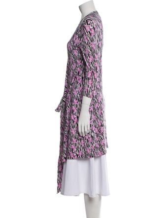 Diane von Furstenberg Printed Knee-Length Dress