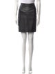 Diane von Furstenberg Leather Mini Skirt