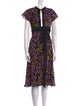 Diane von Furstenberg Silk Midi Length Dress