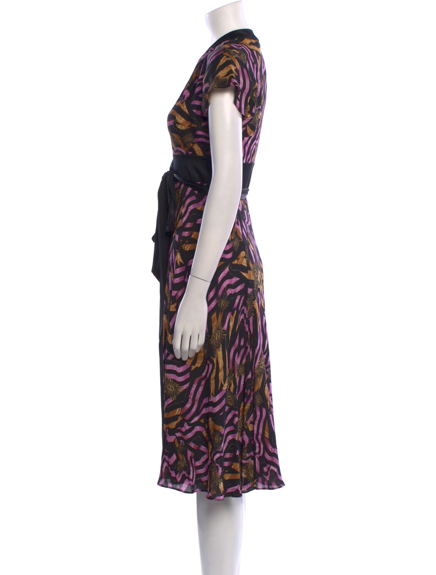Diane von Furstenberg Silk Midi Length Dress