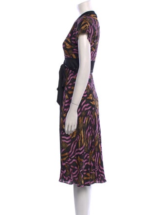 Diane von Furstenberg Silk Midi Length Dress