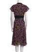 Diane von Furstenberg Silk Midi Length Dress