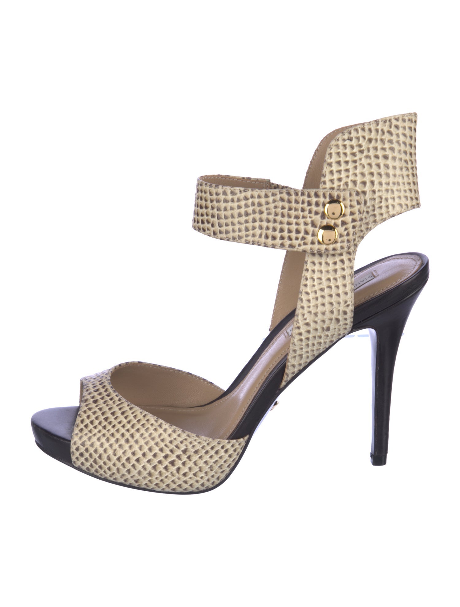 Diane von Furstenberg Leather Sandals