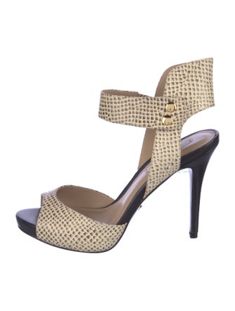 Diane von Furstenberg Leather Sandals