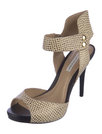 Diane von Furstenberg Leather Sandals