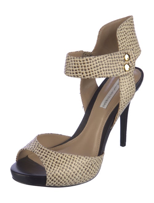 Diane von Furstenberg Leather Sandals