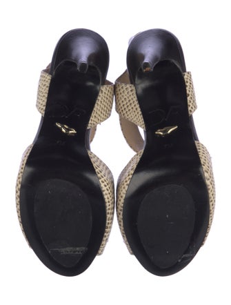 Diane von Furstenberg Leather Sandals