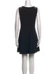Diane von Furstenberg Scoop Neck Mini Dress