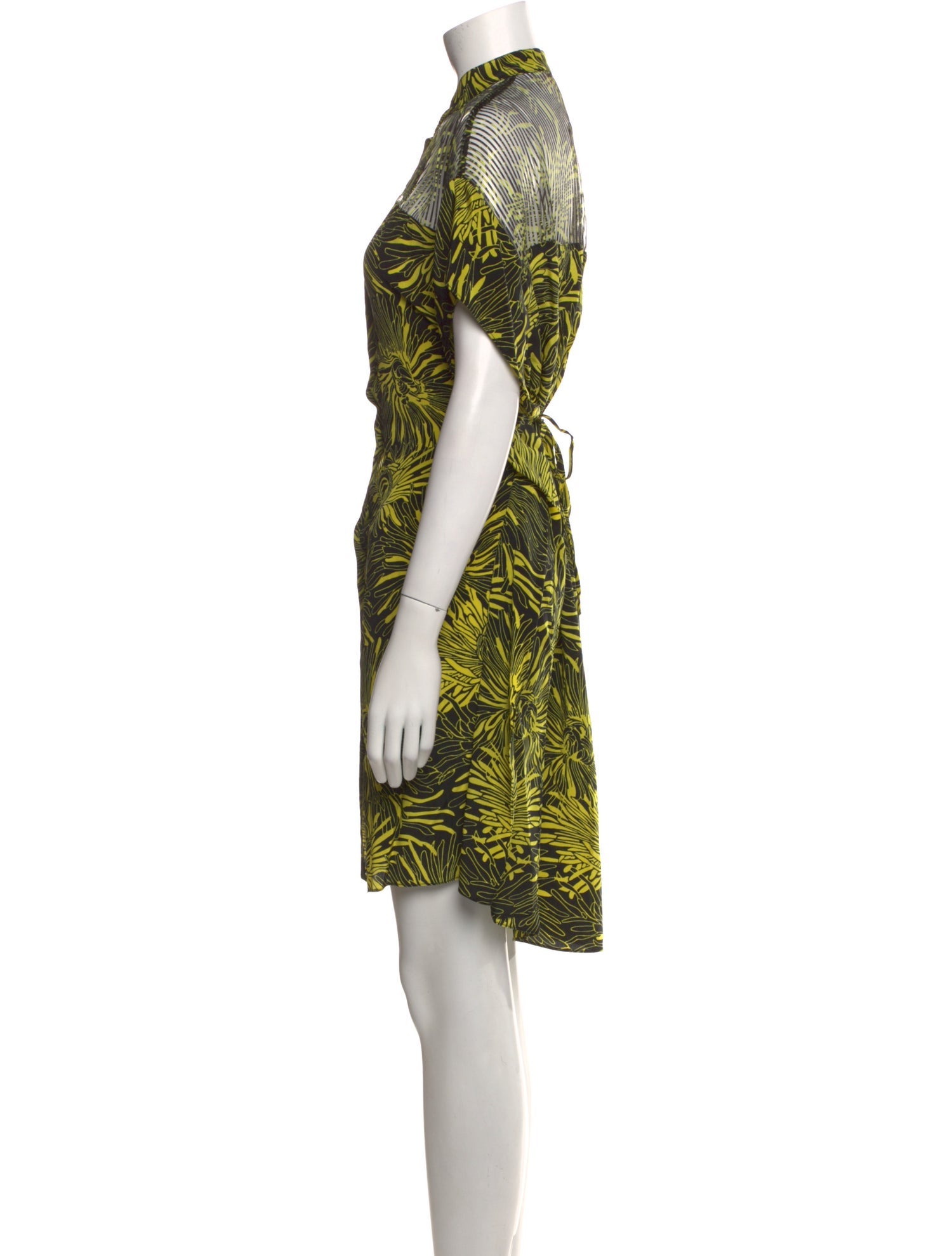 Diane von Furstenberg Silk Knee-Length Dress