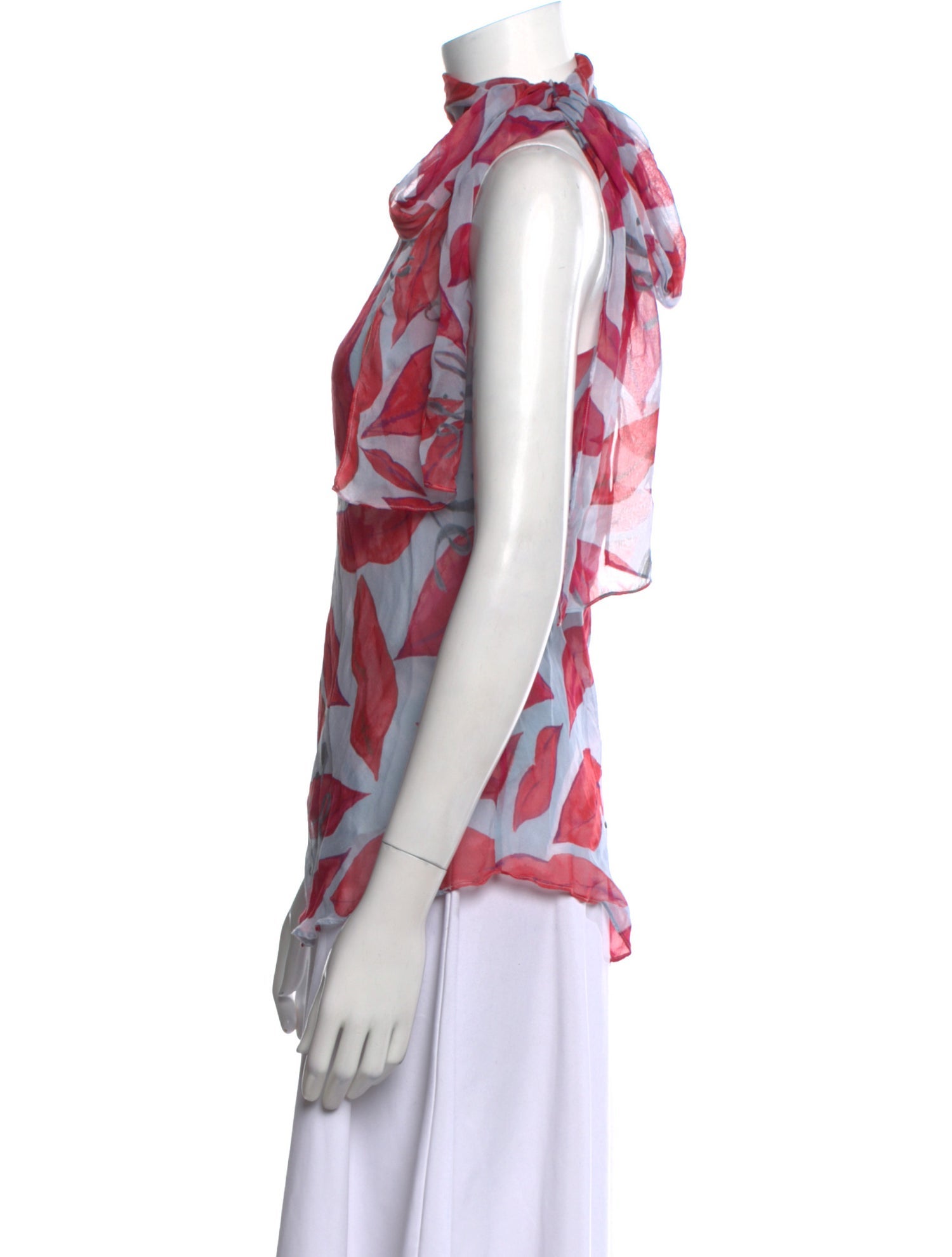 Diane von Furstenberg Silk Printed Top