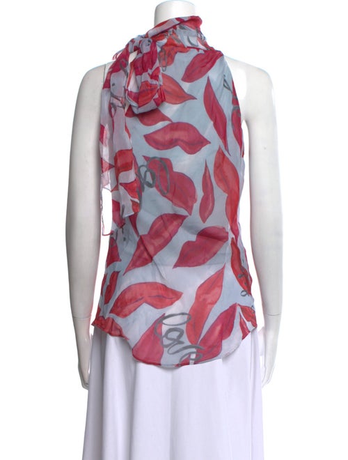 Diane von Furstenberg Silk Printed Top