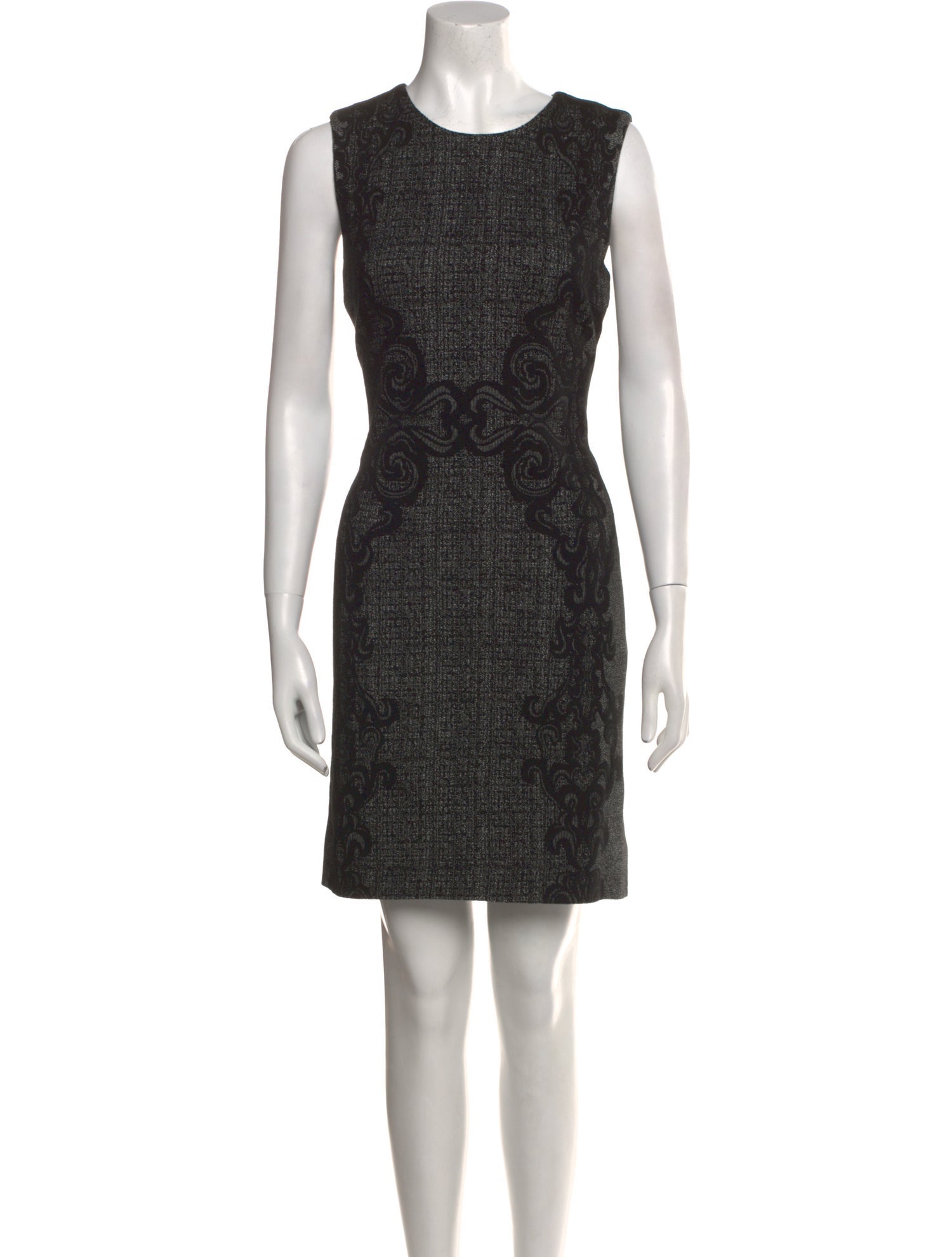 Diane von Furstenberg Crew Neck Knee-Length Dress